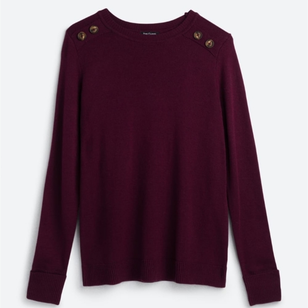 PINK CLOVER Carson crew neck